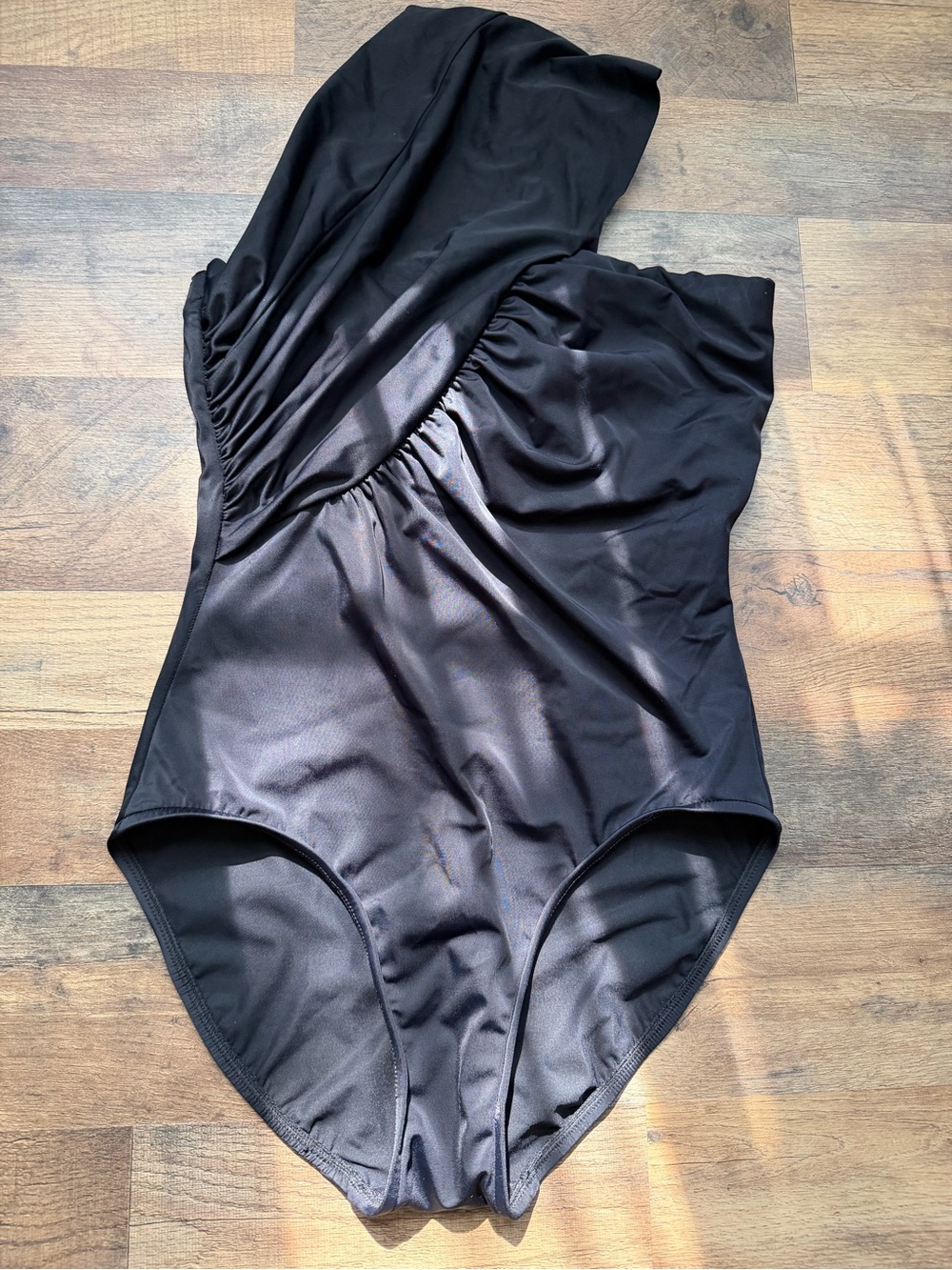 Magicsuit Goddess Black One-Shoulder Swimsuit